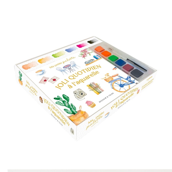Couverture — Ma petite palette : Joli quotidien à l'aquarelle