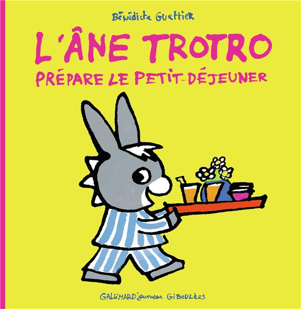 Couverture — L'âne Trotro prépare le petit déjeuner