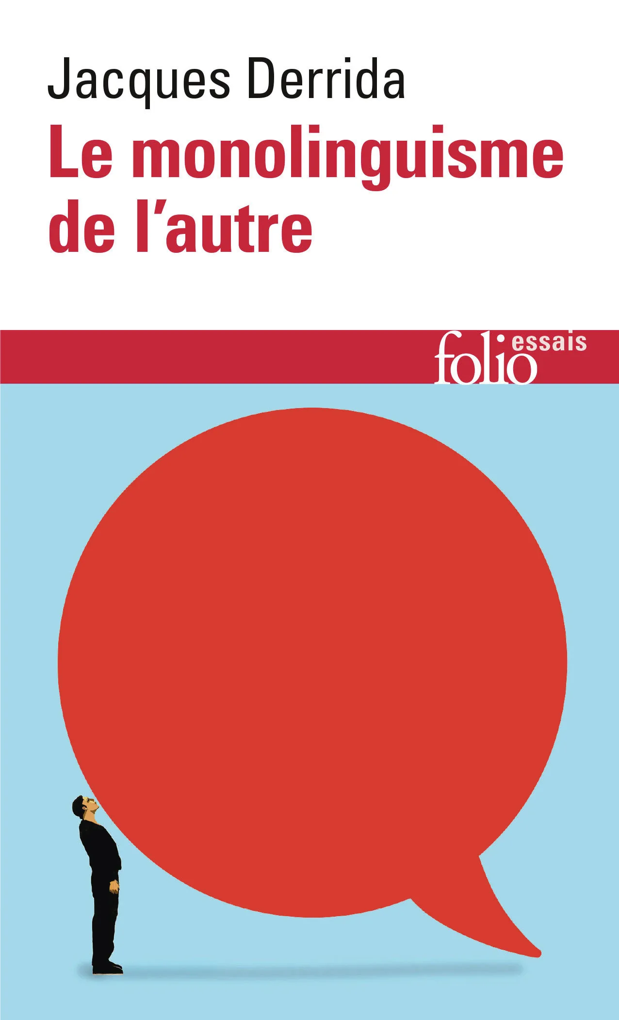 Couverture — Le monolinguisme de l'autre