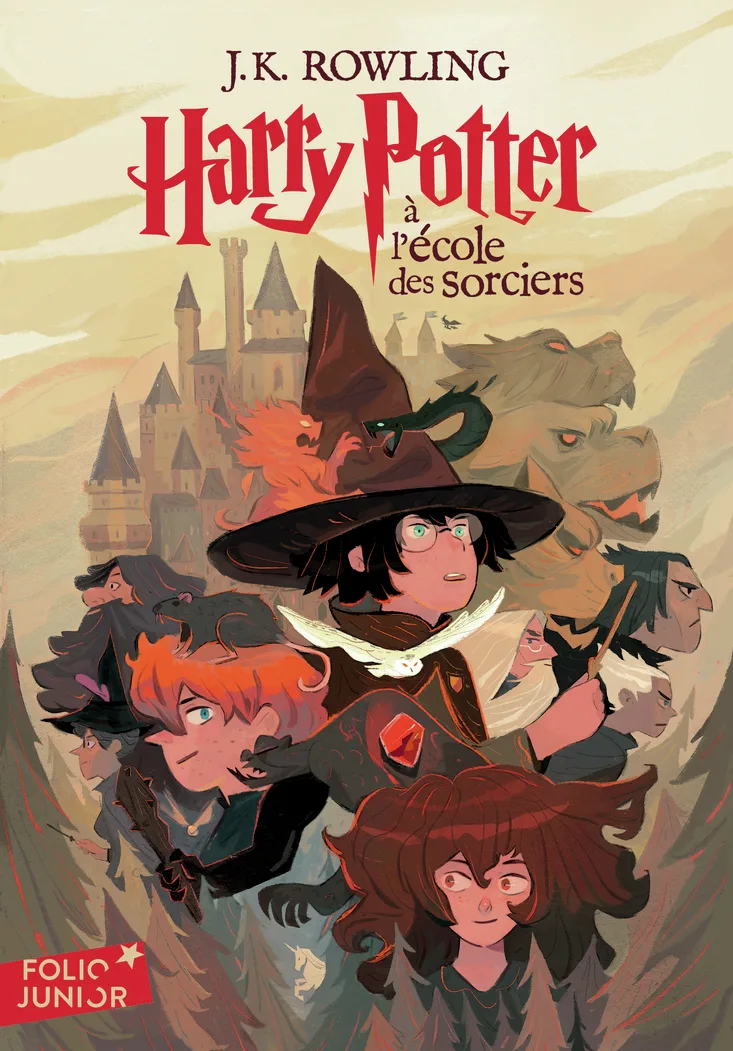 Couverture — Harry Potter à l'école des sorciers