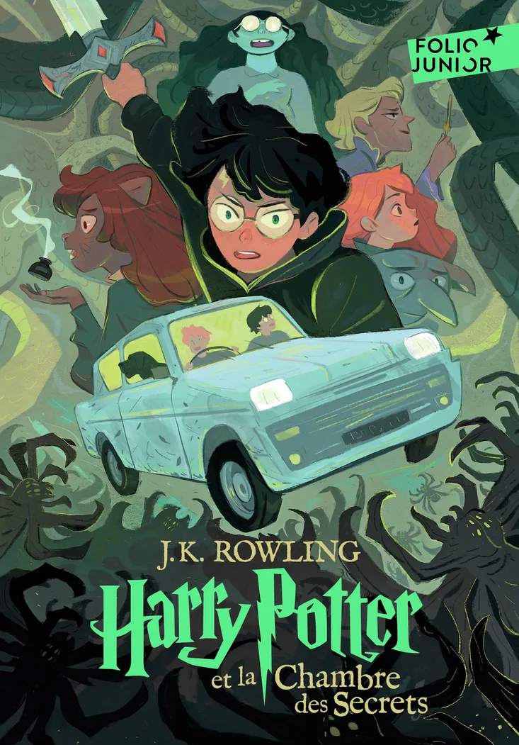 Couverture — Harry Potter et la Chambre des Secrets