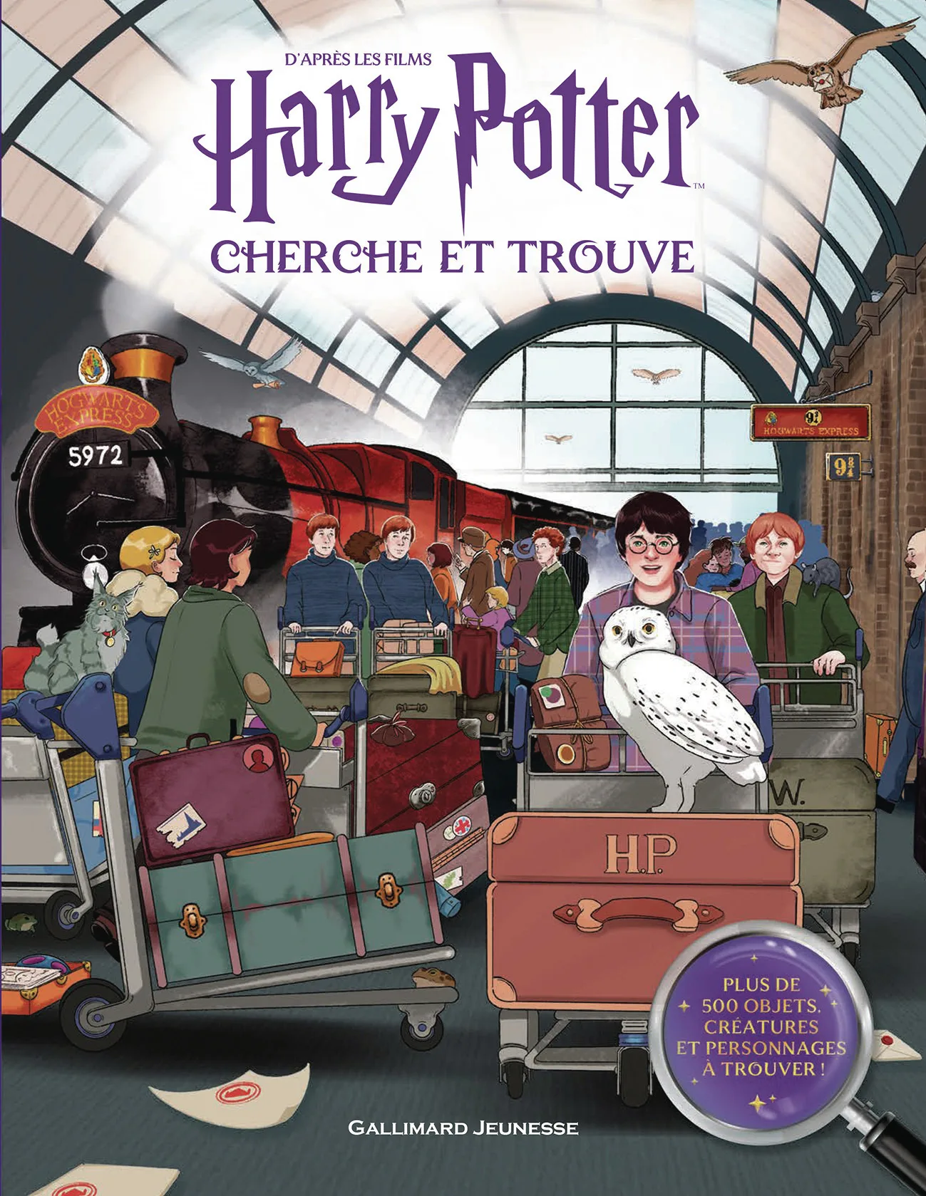 Couverture — Harry Potter - Cherche et trouve