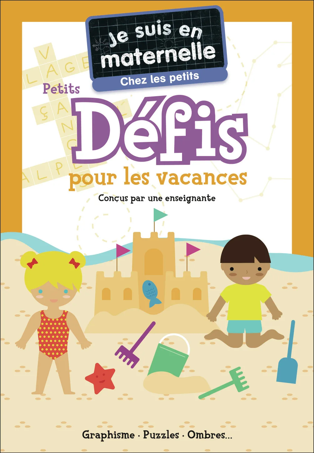 Couverture — Je suis en maternelle - Je suis en maternelle - Chez les petits - Petits défis pour les vacances