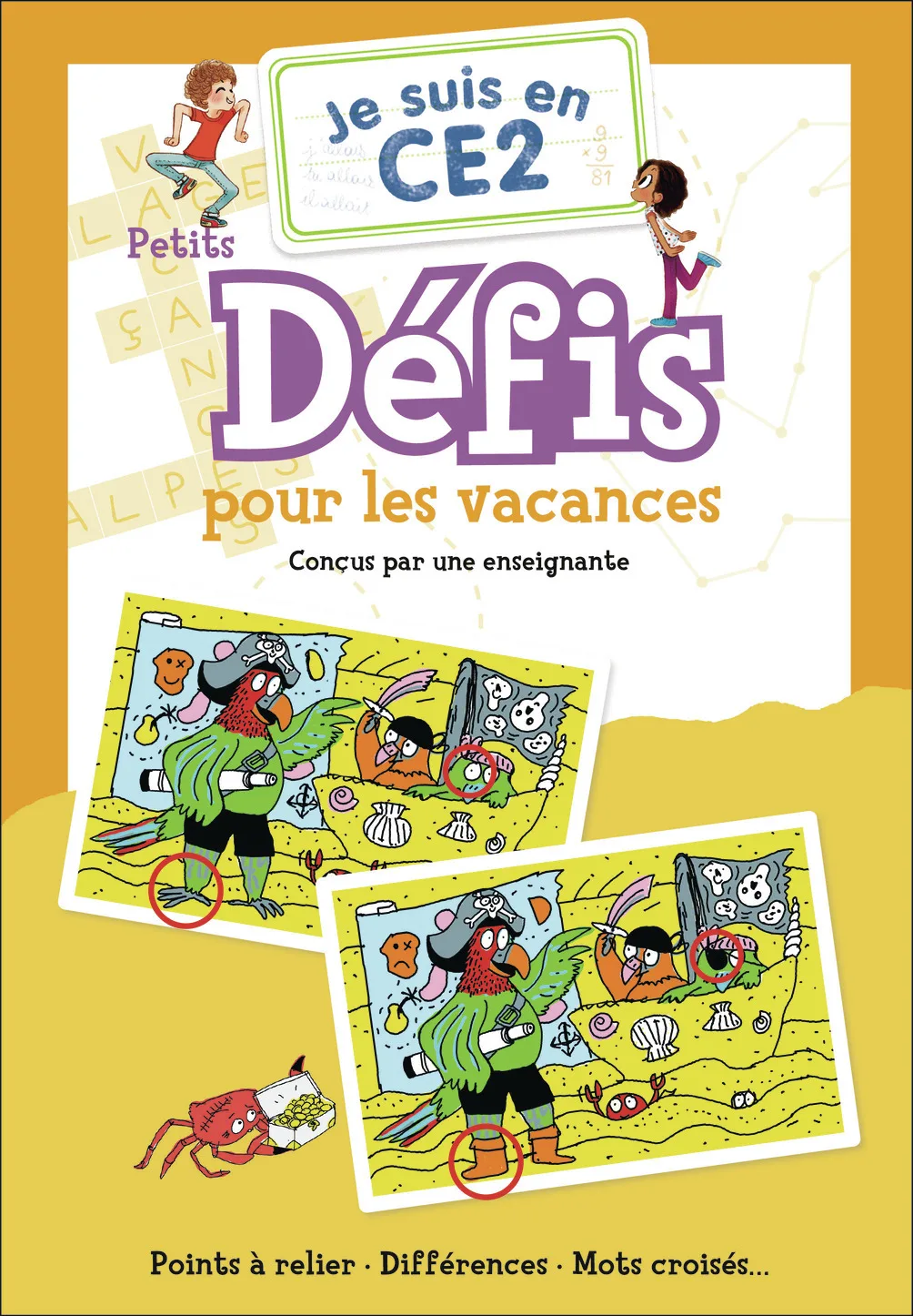 Couverture — Je suis en CE2 - Je suis en CE2 - Petits défis pour les vacances