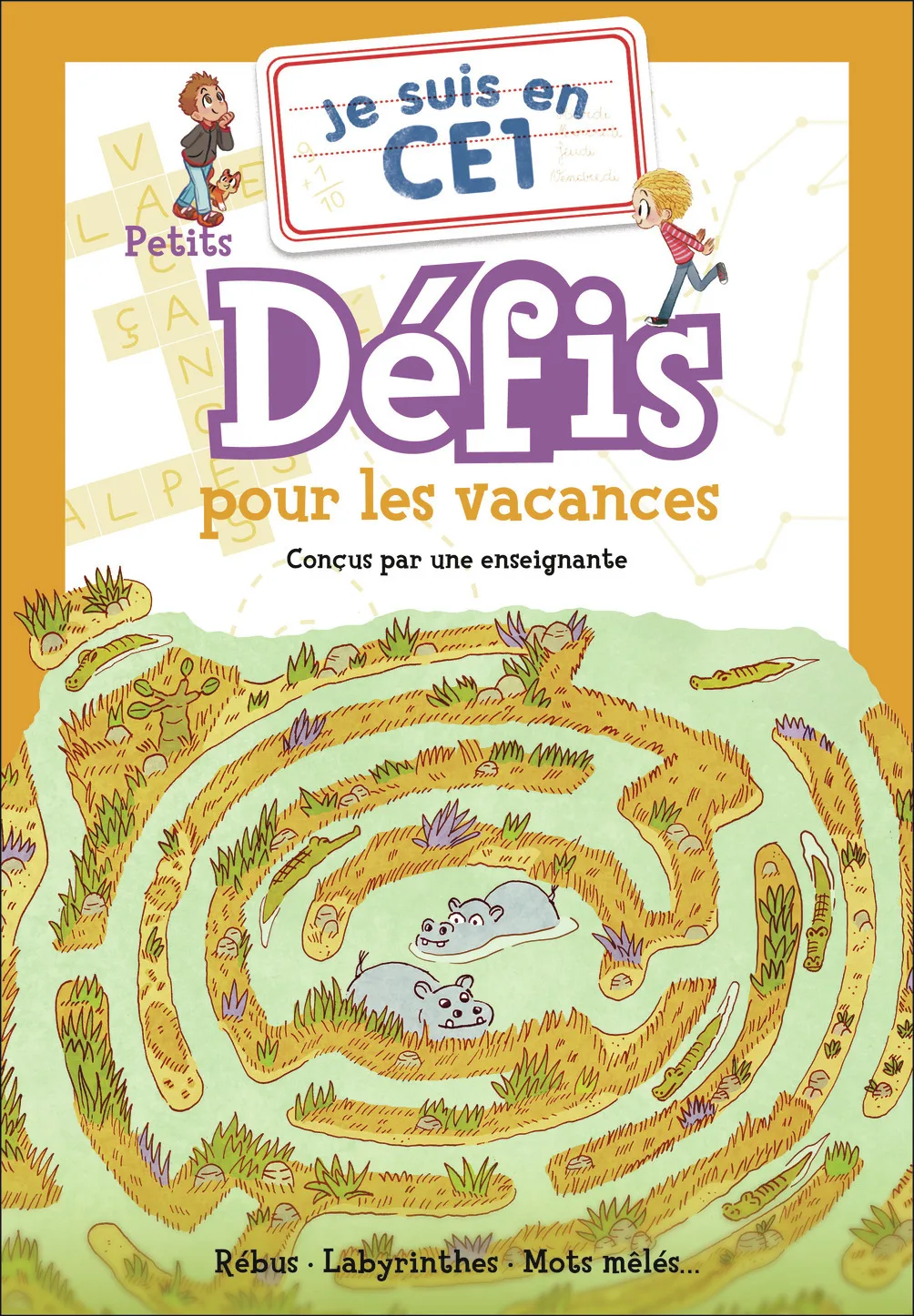 Couverture — Je suis en CE1 - Je suis en CE1 - Petits défis pour les vacances
