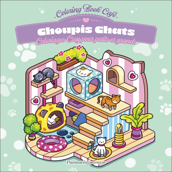 Couverture — Choupis Chats : Coloriages cosy pour petits et grands