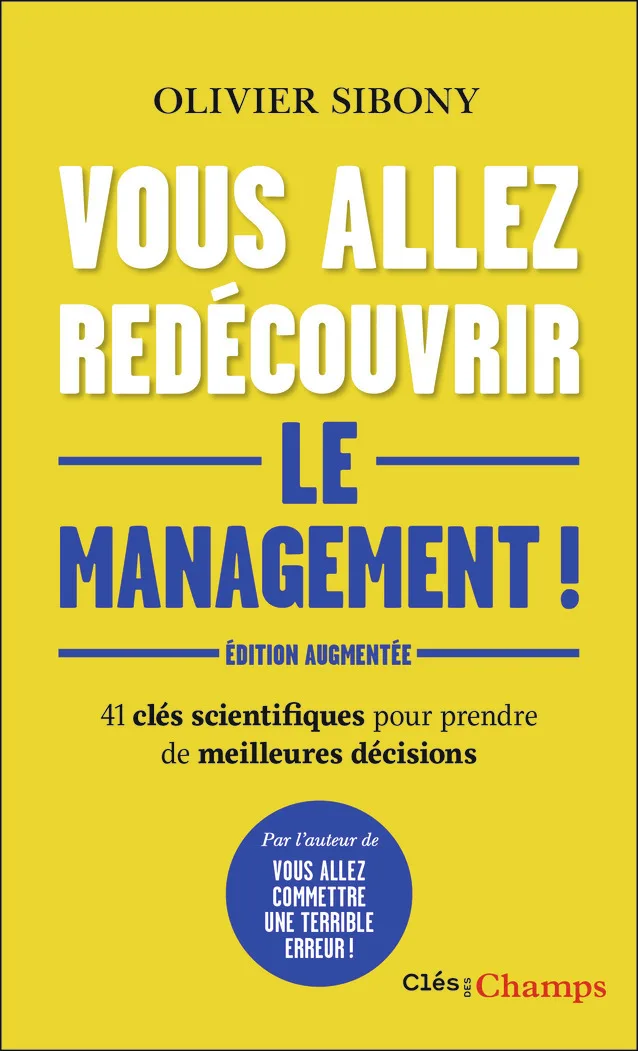 Couverture — Vous allez redécouvrir le management !