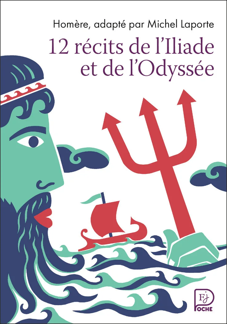 Couverture — 12 récits de l'Iliade et l'Odyssée