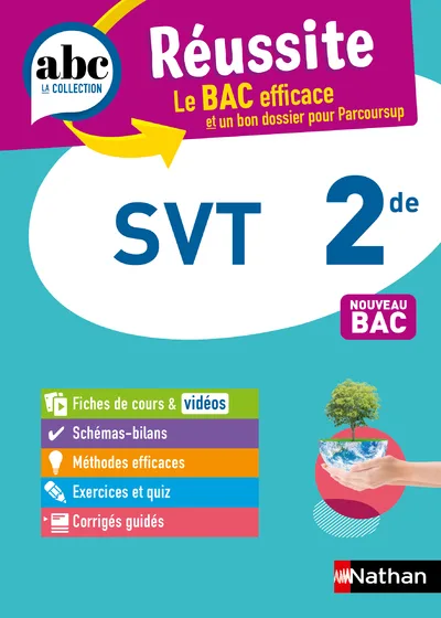 Couverture — ABC Réussite SVT 2de
