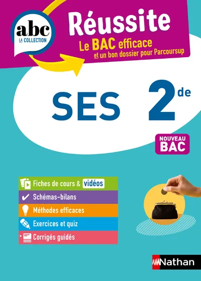 Couverture — ABC Réussite SES 2de