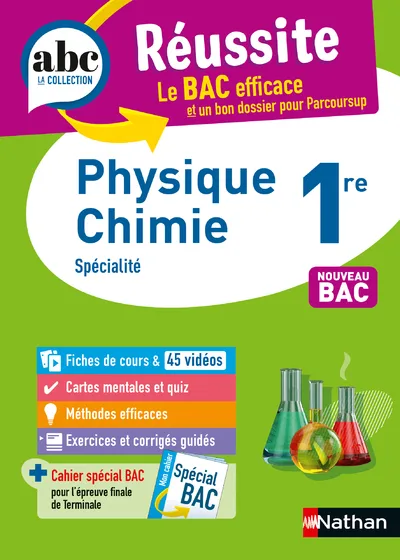 Couverture — ABC Réussite Physique-Chimie 1re