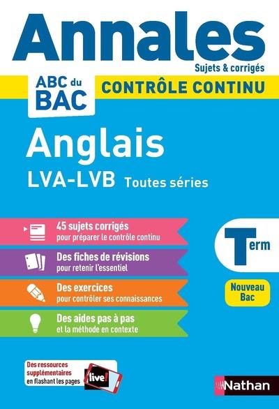 Couverture — Annales ABC du bac ; sujets & corrigés : anglais : terminale (édition 2020)