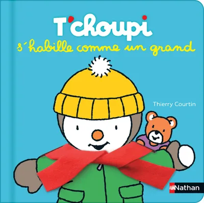 Couverture — T'choupi s'habille comme un grand