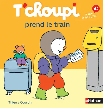 Couverture — T'choupi prend le train