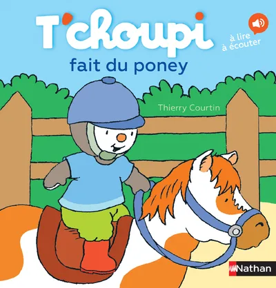 Couverture — T'choupi fait du poney