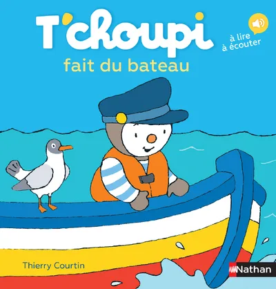Couverture — T'choupi fait du bateau