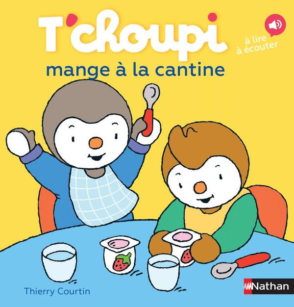 T'choupi mange à la cantine