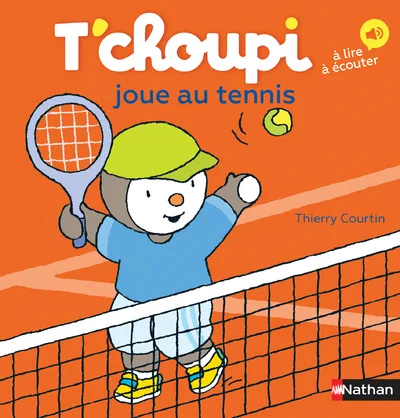 Couverture — T'choupi joue au tennis