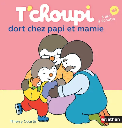 Couverture — T'choupi dort chez papi et mamie