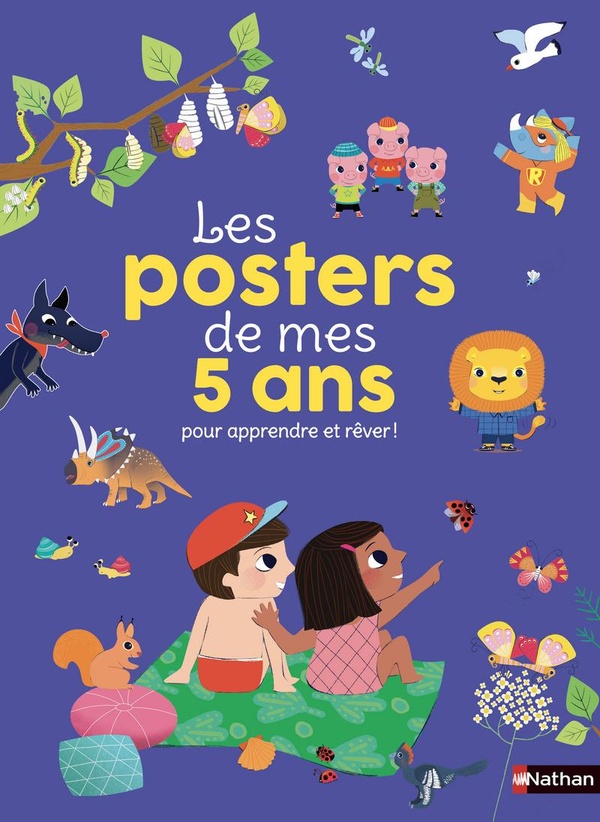 Couverture — Les posters de mes 5 ans pour apprendre et rêver !