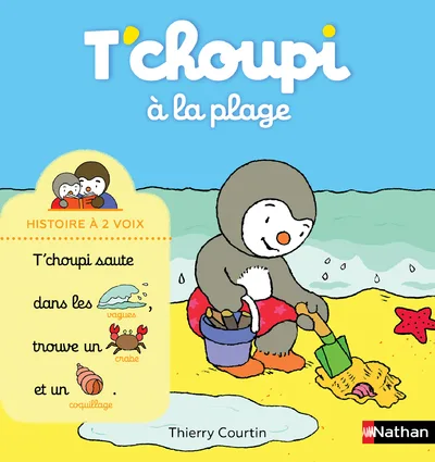 Couverture — T'choupi à la plage