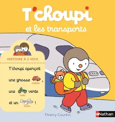Couverture — T'choupi et les transports