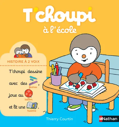 Couverture — T'choupi à l'école