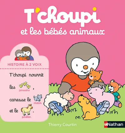 Couverture — T'choupi et les bébés animaux
