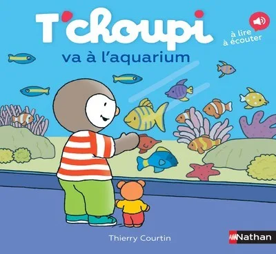 Couverture — T'choupi va à l'aquarium