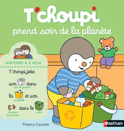 Couverture — T'choupi prend soin de la planète