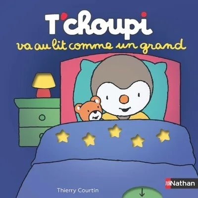 Couverture — T'choupi va au lit comme un grand