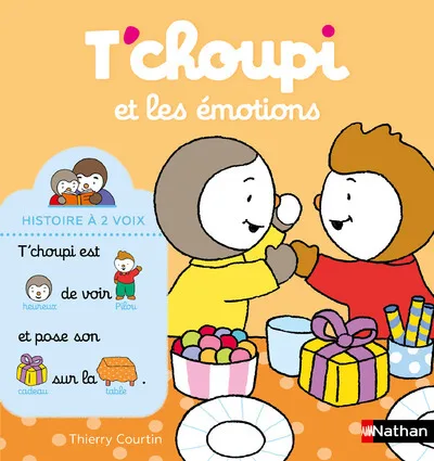 Couverture — T'choupi et les émotions