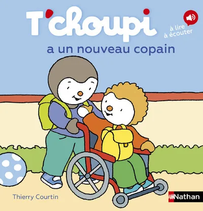Couverture — T'choupi a un nouveau copain