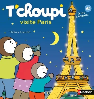 Couverture — T'choupi visite Paris