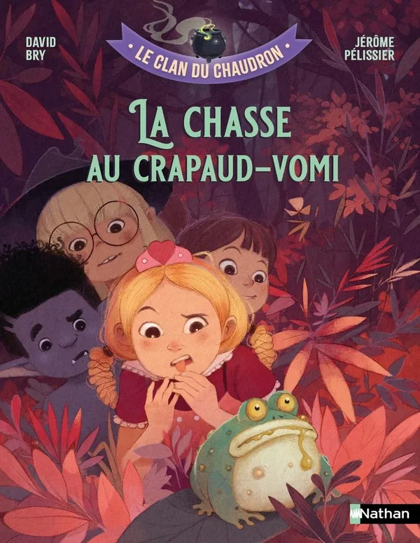 Couverture — Le clan du chaudron : La chasse au crapaud-vomi