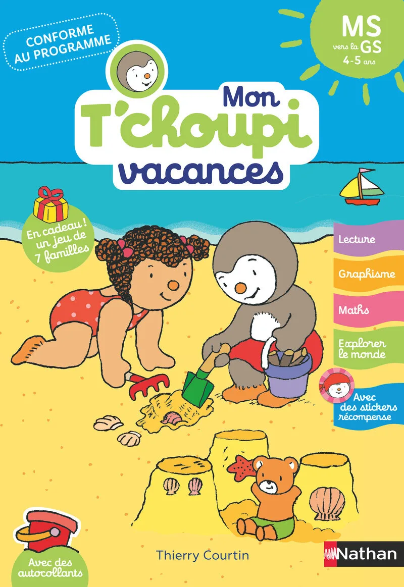 Couverture — Mon Tchoupi Vacances MS