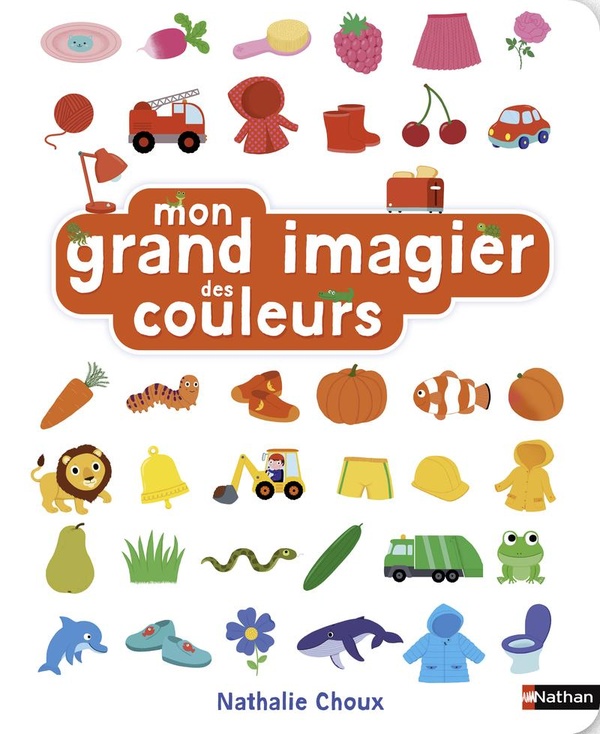 Couverture — Mon grand imagier des couleurs