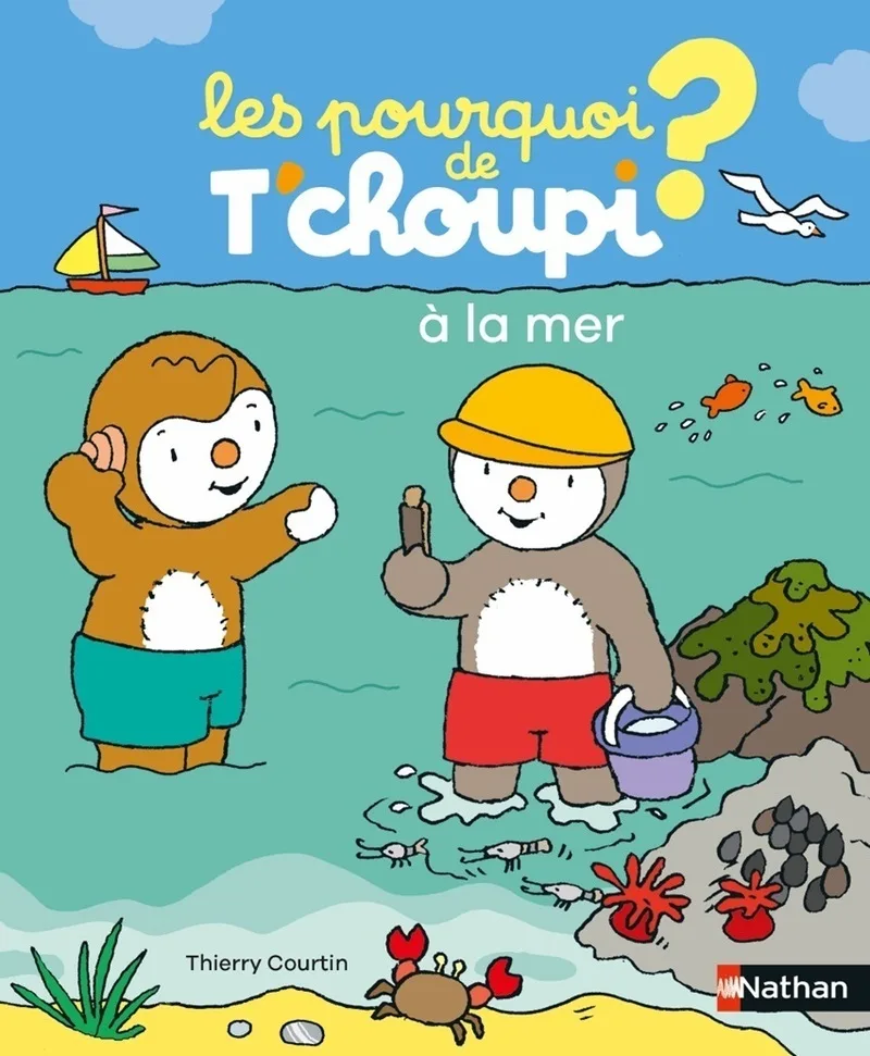 Couverture — Les pourquoi ? de T'choupi à la mer