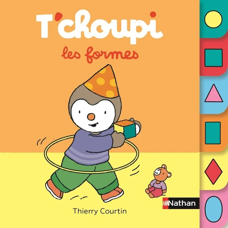 Couverture — T'choupi les formes