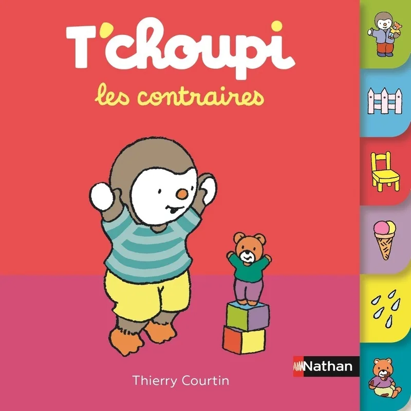 Couverture — T'choupi les contraires