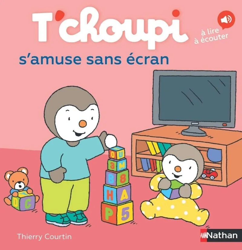 Couverture — T'choupi s'amuse sans écran