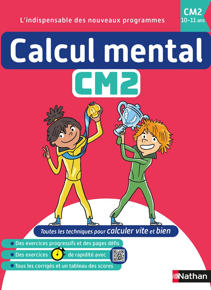 Couverture — Calcul mental CM2 - 10-11 ans