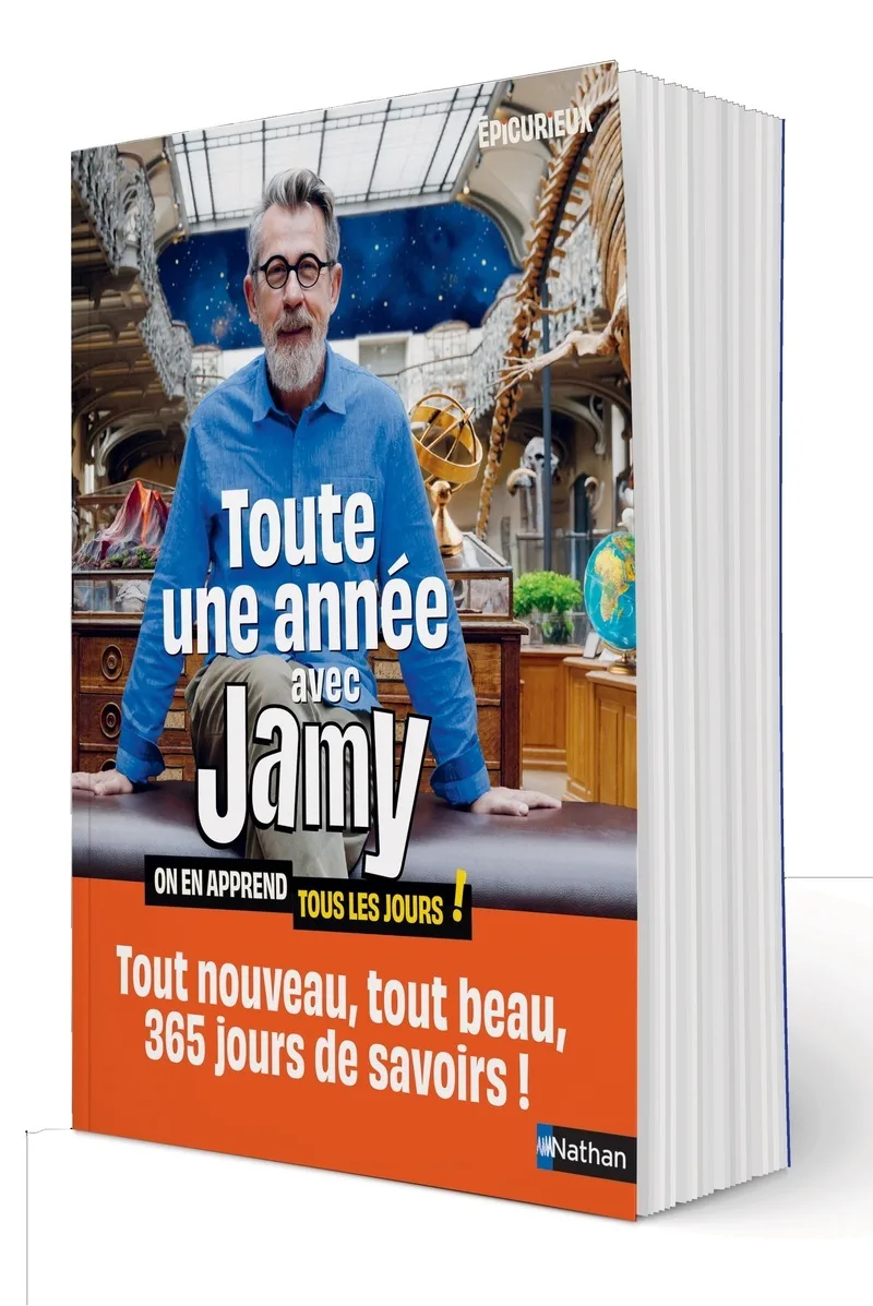 Couverture — Toute une année avec Jamy - On en apprend tous les jours !