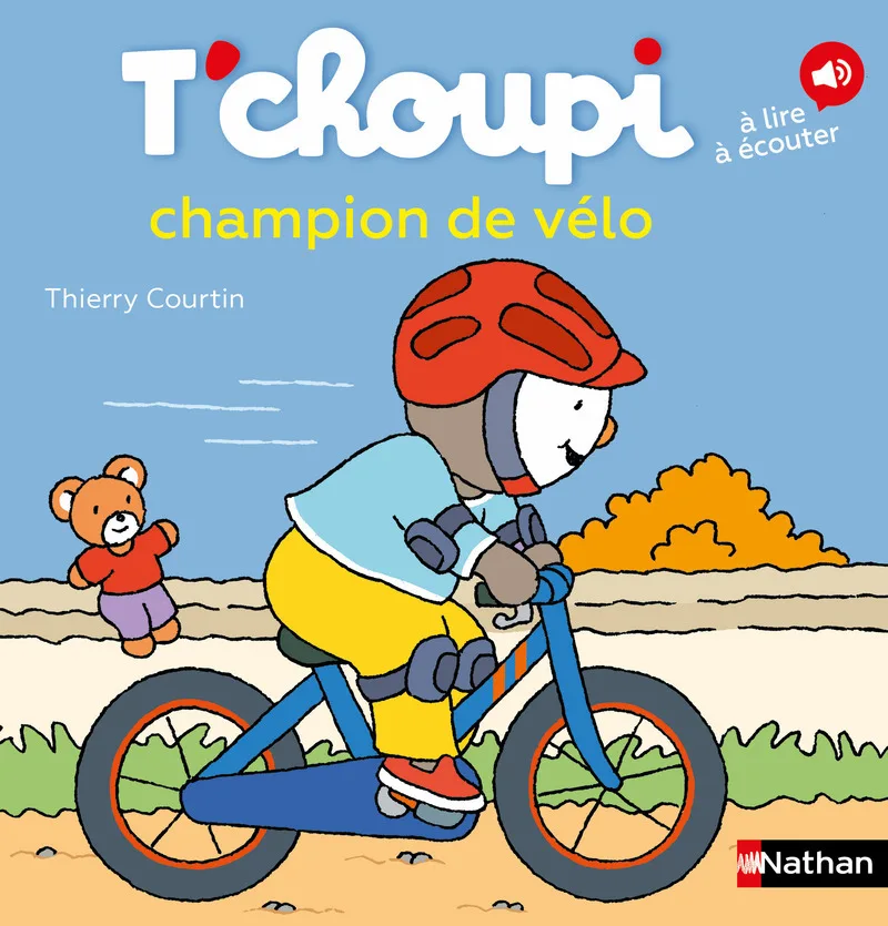 Couverture — T'choupi champion de vélo !