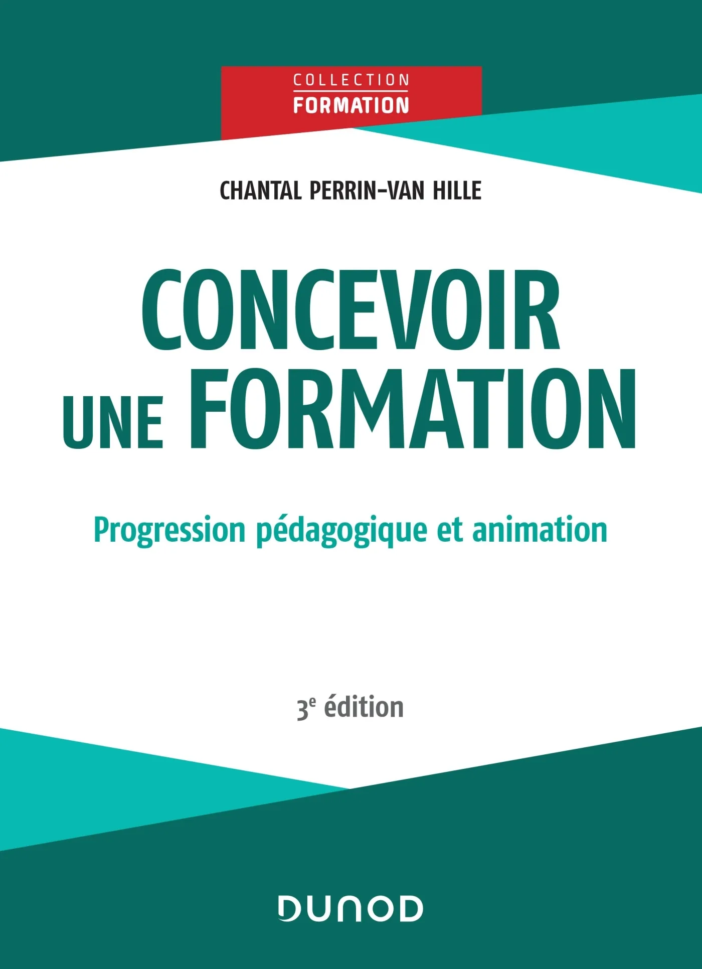 Couverture — Concevoir une formation - 3e éd. - Progression pédagogique et animation