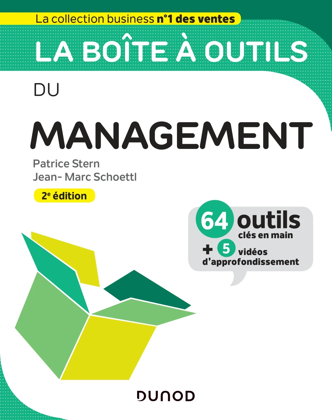 Couverture — La boîte à outils du Management - 2e éd. - 64 outils et méthodes