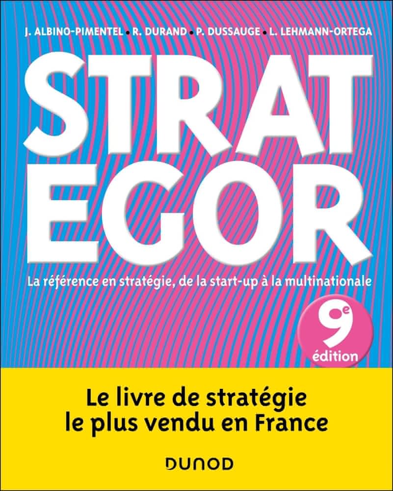 Couverture — Strategor - La référence en stratégie, de la start-up à la multinationale