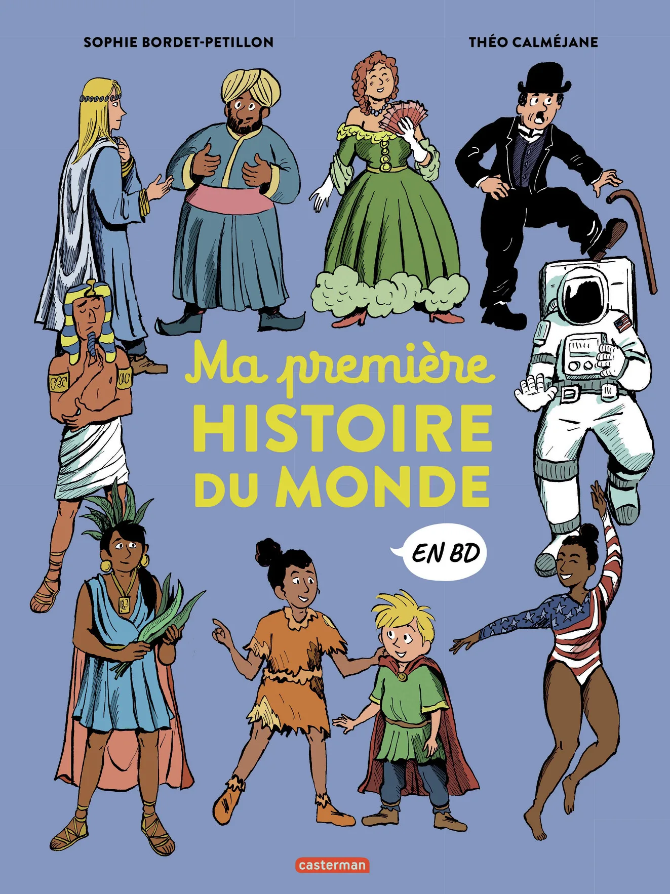 Couverture — L'Histoire du monde en BD - Ma première histoire du monde en BD