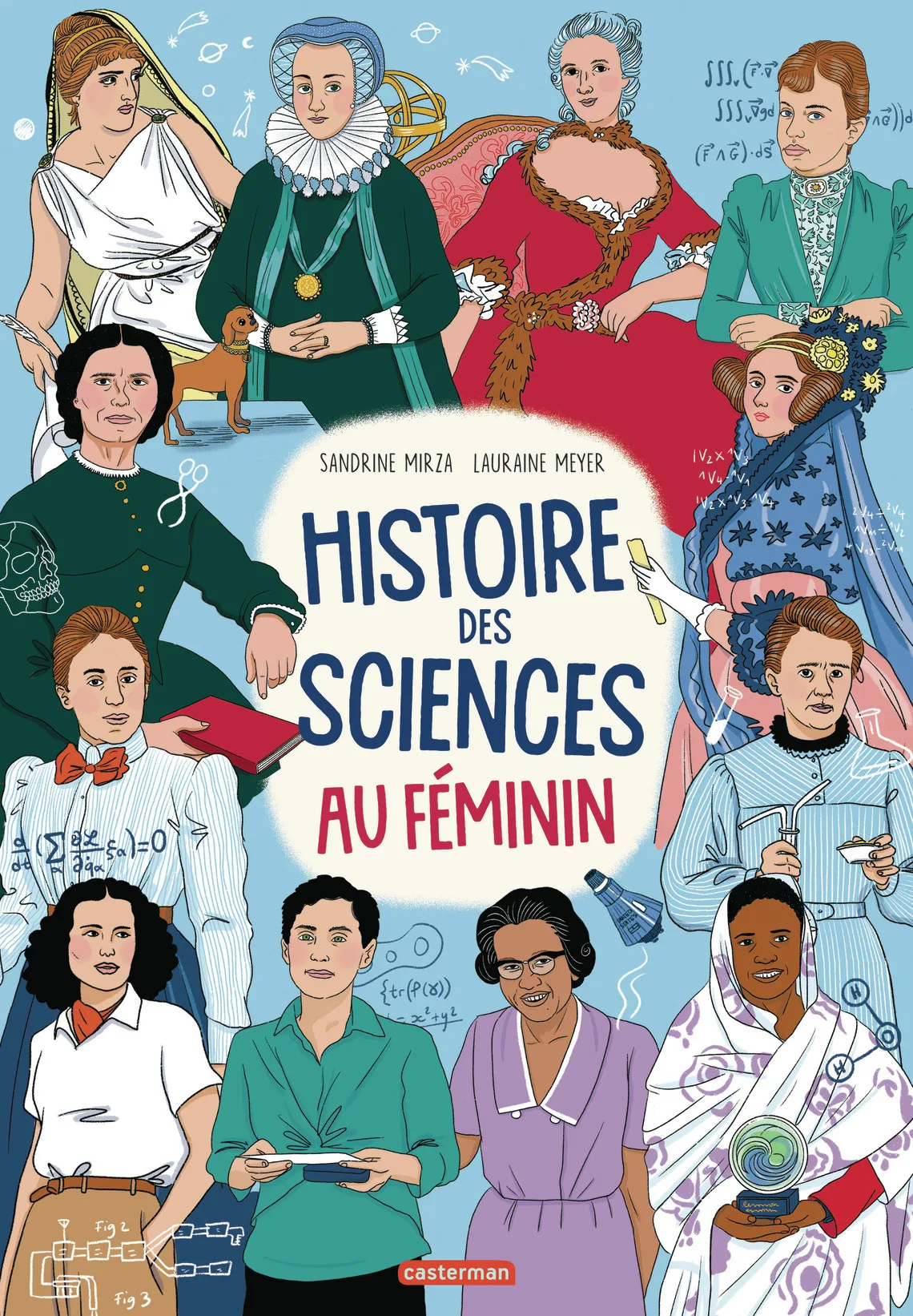 Couverture — Histoire des sciences au féminin