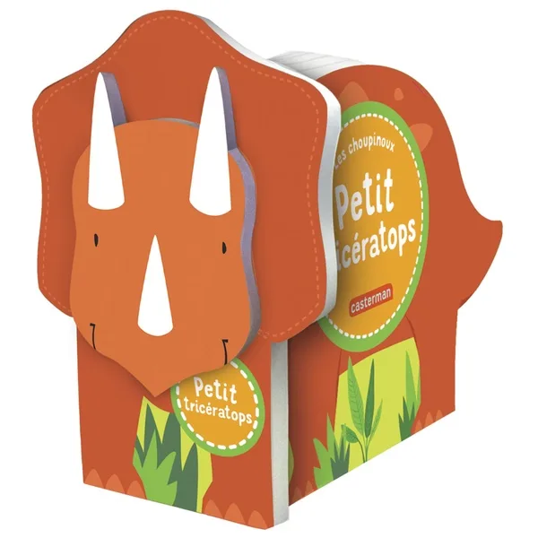 Couverture — Les choupinoux : Petit tricératops